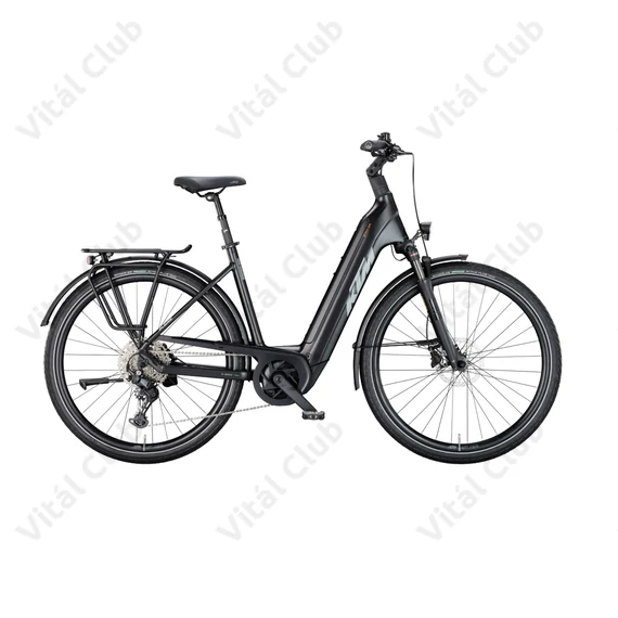 KTM Macina Style 840 monovázas trekking Ebike/pedelec kerékpár Bosch Performance Line CX 100Nm/800Wh, 10 fokozatú CUES váltó, diamond black, 51cm