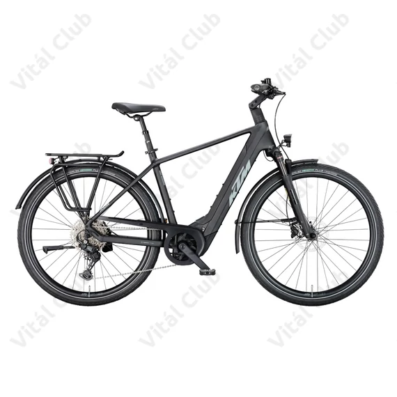 KTM Macina Style 840 férfi trekking Ebike/pedelec kerékpár Bosch Performance Line CX 100Nm/800Wh, 10 fokozatú CUES váltó, diamond black, 51cm