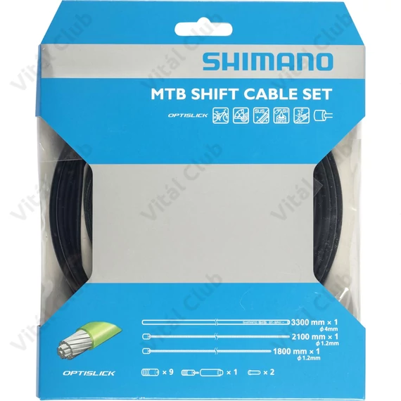 Shimano Optislick MTB váltóbowden készlet