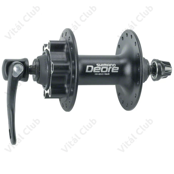 Agy Első Shimano DEORE 525 32lyuk fekete 6csavaros Disc