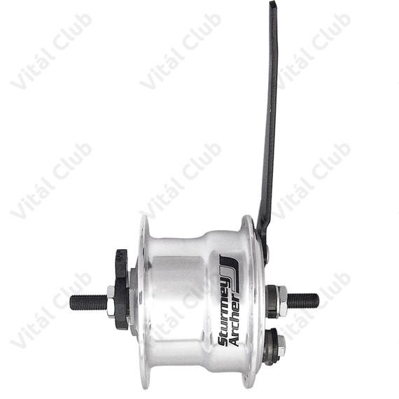 Agydinamó Sturmey X-FDD 6V/3W 70mm-es dobfékkel