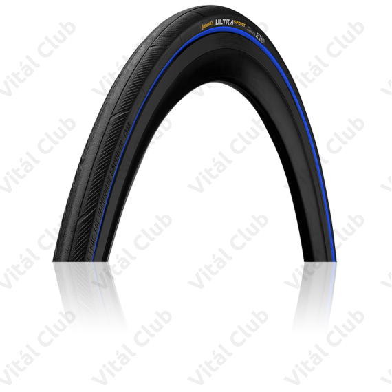 Continental Ultra Sport III 23-622mm országúti köpeny Skin hajtogatós, kék oldalfalú