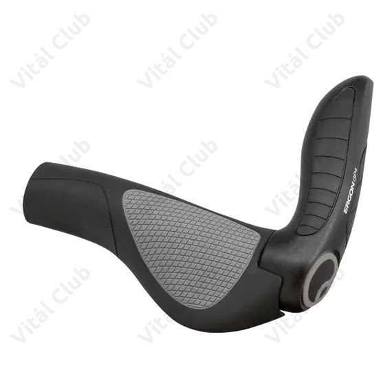 Ergon GP4-L ergonomikus markolat, csavaros hosszú szarvval fekete