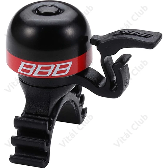 BBB BBB-16 Minifit pöccintős csengő fekete/piros