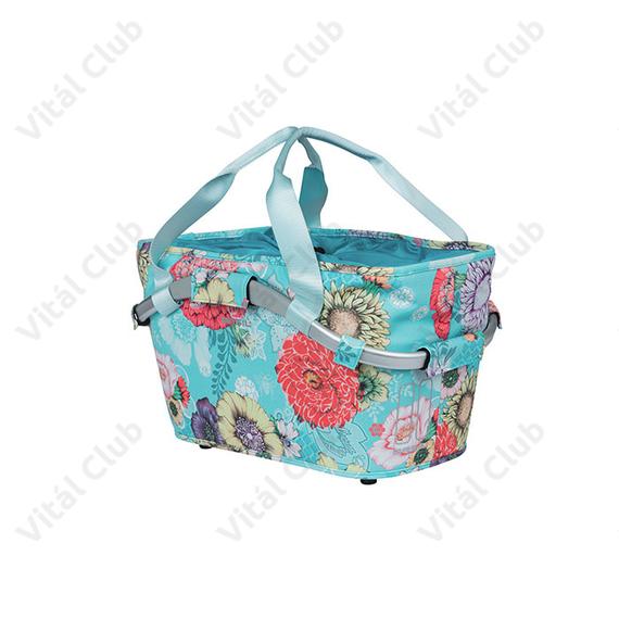 Basil Bloom Field Carry All hátsó kosár csomagtartóra, kék, adapterrel, 22L