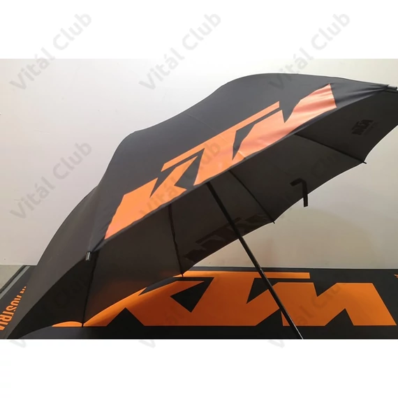 Ajándéktárgy KTM Esernyő fekete/narancs 130 cm átmérővel