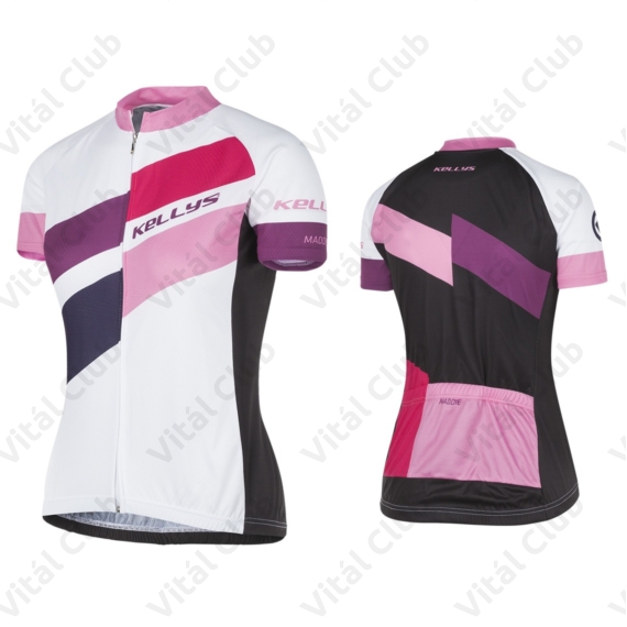 Kellys Maddie női rövid ujjú női kerékpáros mez Pink XL