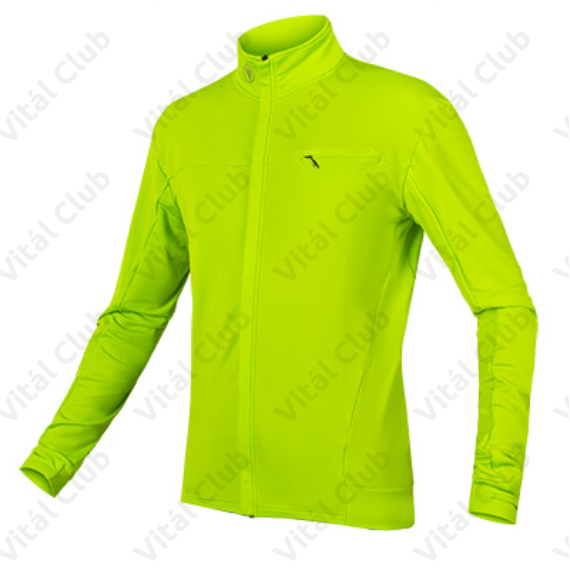 Endura Xtrack Roubaix hosszú ujjú kerékpáros mez neonsárga M-es