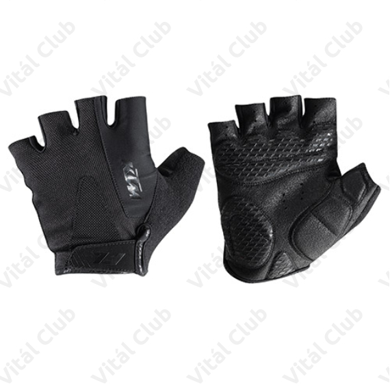 KTM Factory Line New Gel rövid ujjú kesztyű, fekete/fekete, L
