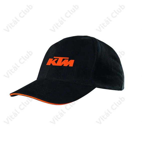 KTM Factory Team baseball sapka fekete/narancs