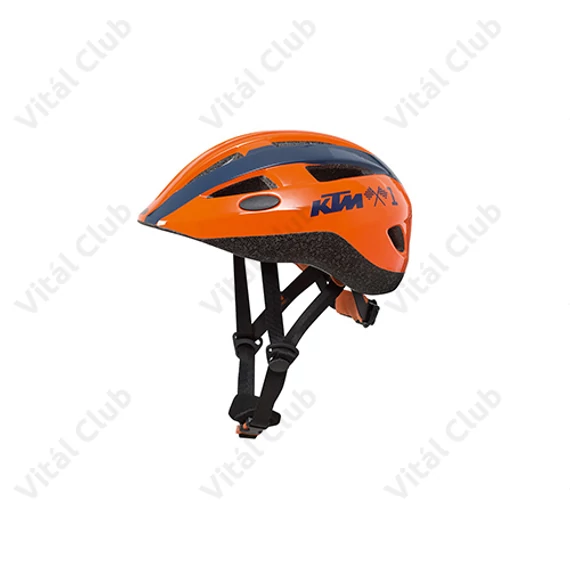 KTM Factory Line Race gyerek bukósisak narancs/kék 48-52cm