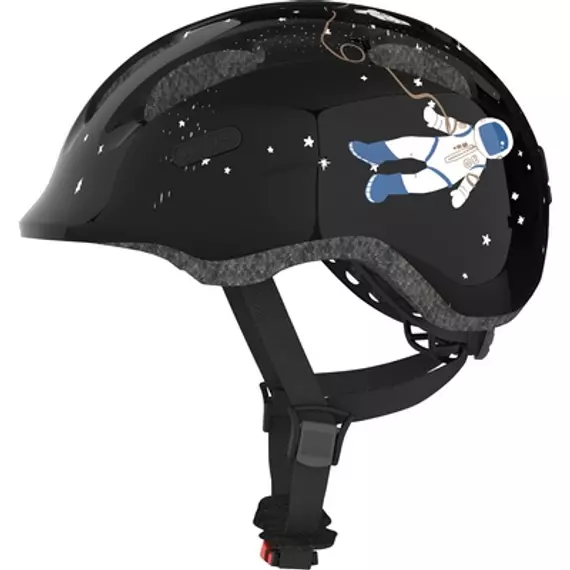 ABUS Smiley 2.0 űrhajós fekete gyerek bukósisak S 45-50cm