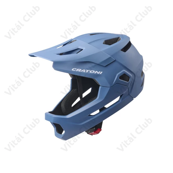 Cratoni MadCat fullface 2 az 1-ben gyerek sisak matt blue S-M méret 49-56 cm fejkerületre.