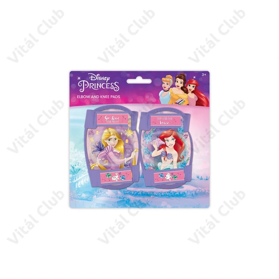 Disney Hercegnős gyerek térd és könyökvédő kerékpározáshoz, rollerezéshez