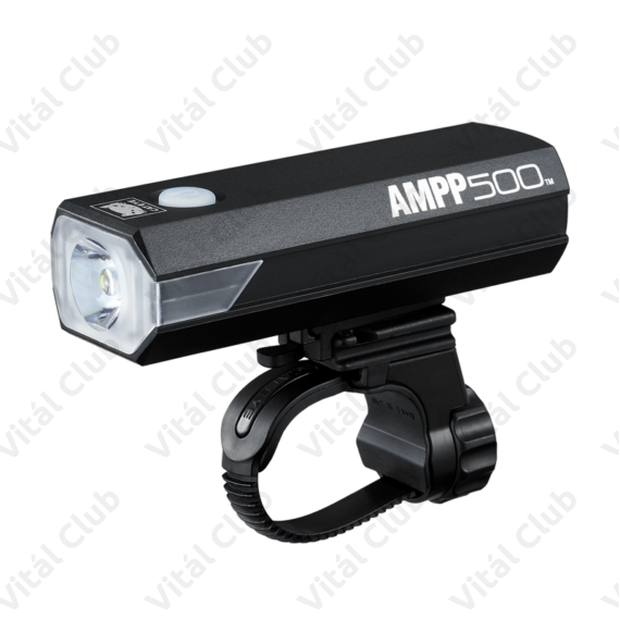 Cateye AMPP500 HL-EL085RC LED-es elsőlámpa USB-ről tölthető 500lumen fényerő 4 funkció