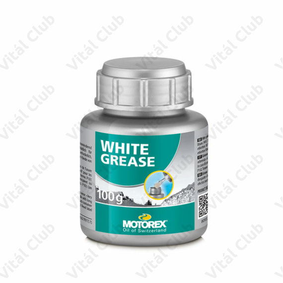 Motorex white Grease zsír, általános kenőanyag, fehér színű, 100g