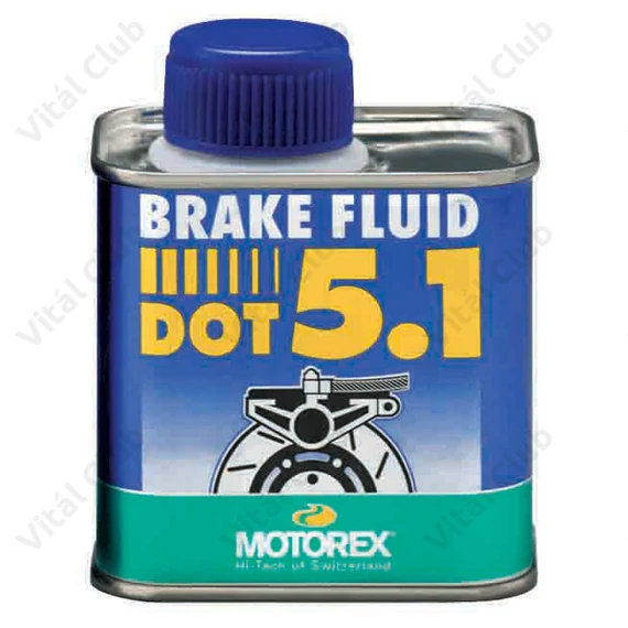 Kenőanyag fékolaj Motorex DOT 5.1 180 foko forráspont 250ml