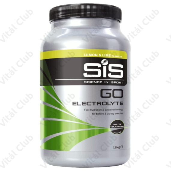 SIS GO elektrolit italpor, GO Electrolyte, 1600g. (40 adag)  citrom-lime íz