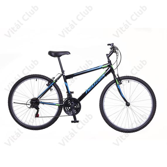 Neuzer Nelson férfi MTB kerékpár 18sebességes, fekete/kék 17"