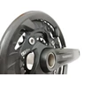Kép 6/7 - Shimano Deore FC-MT500 MTB hajtómű 22/30/40 fogú lánckerekekkel integrált tengellyel 10-es rendszerekhez