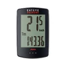 Kép 1/6 - Cateye Padrone kilométeróra CCPA100W, nagy kijelzővel, vezeték nélküli, előre nyúló konzollal, fekete