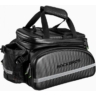 Kép 1/5 - RockBros táska csomagtartóra 3 részes vízálló bővíthető 17-35L kapacitás fekete, esővédővel