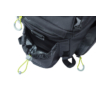 Kép 3/9 - Basil Miles XL Pro táska csomagtartóra 9-36L bővíthető kapacitás, adapter nélkül, fekete/lime