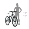 Kép 3/3 - Kellys Vanity 50 Sky Ultraviola MTB 26" kerékpár 24 fok. Shimano Altus váltó, Hidraulikus Disc, 15"/XS