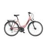 Kép 1/2 - KTM Life Joy női trekking kerékpár 24 fokozatú Shimano Altus váltó, monovázas, vintage rose 43cm
