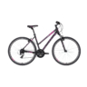 Kép 1/3 - Kellys Clea 30 Black/Pink női cross kerékpár 24 fokozatú TX800 váltó, V-fék 17"