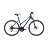 Kép 1/3 - Kellys Clea 70 Dark Blue női cross kerékpár 24 fokozatú TX800 váltó, mechanikus tárcsafék, 17"