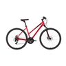 Kép 1/3 - Kellys Clea 70 Red női cross kerékpár 24 fokozatú TX800 váltó, mechanikus tárcsafék,17"