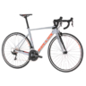 Kép 1/3 - Kellys URC 30 Grey/Orange országúti kerékpár 22 fokozatú Shimano 105 váltó, karbon váz+villa, L