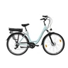 Kép 1/10 - Ebike Neuzer Lido e-Trek női celeste acél váz + teleszkóp 28" 36V/250W 13 Ah Li-ion akku