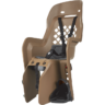 Kép 1/5 - Polisport Joy gyerekülés hátsó vázra szerelhető, barna, sötétszürke párnával